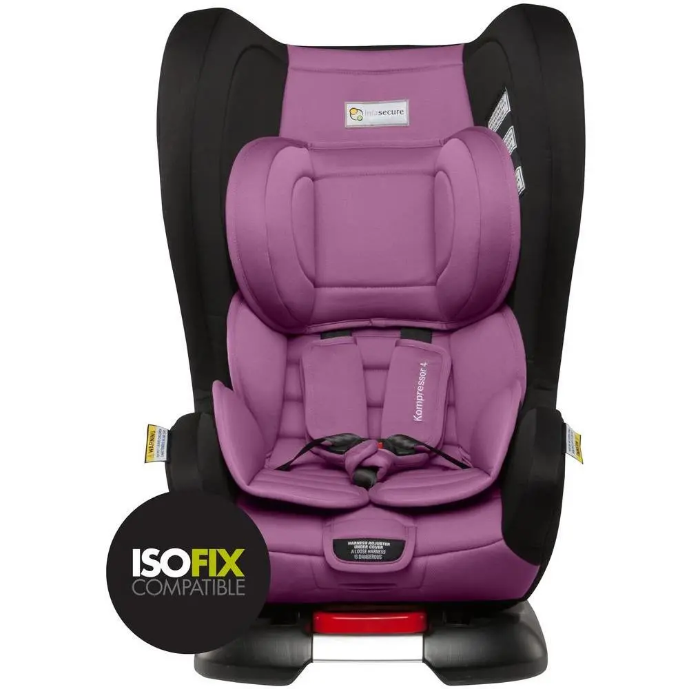 Infa Secure Kompressor 4 Astra Isofix Car Seat - Purple 1
