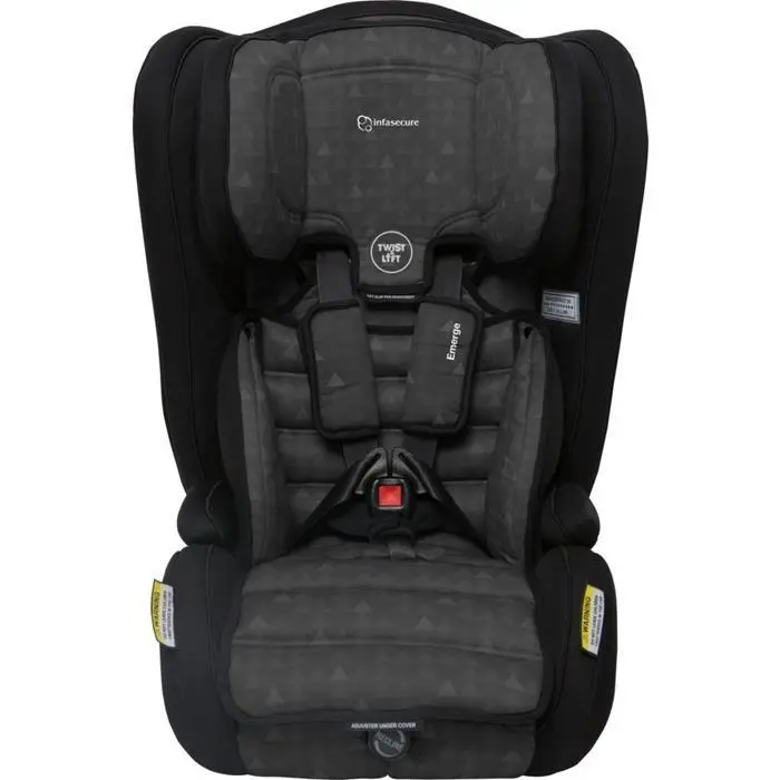 Infa Secure Emerge Treo Harnessed Booster Seat - Ebony 1
