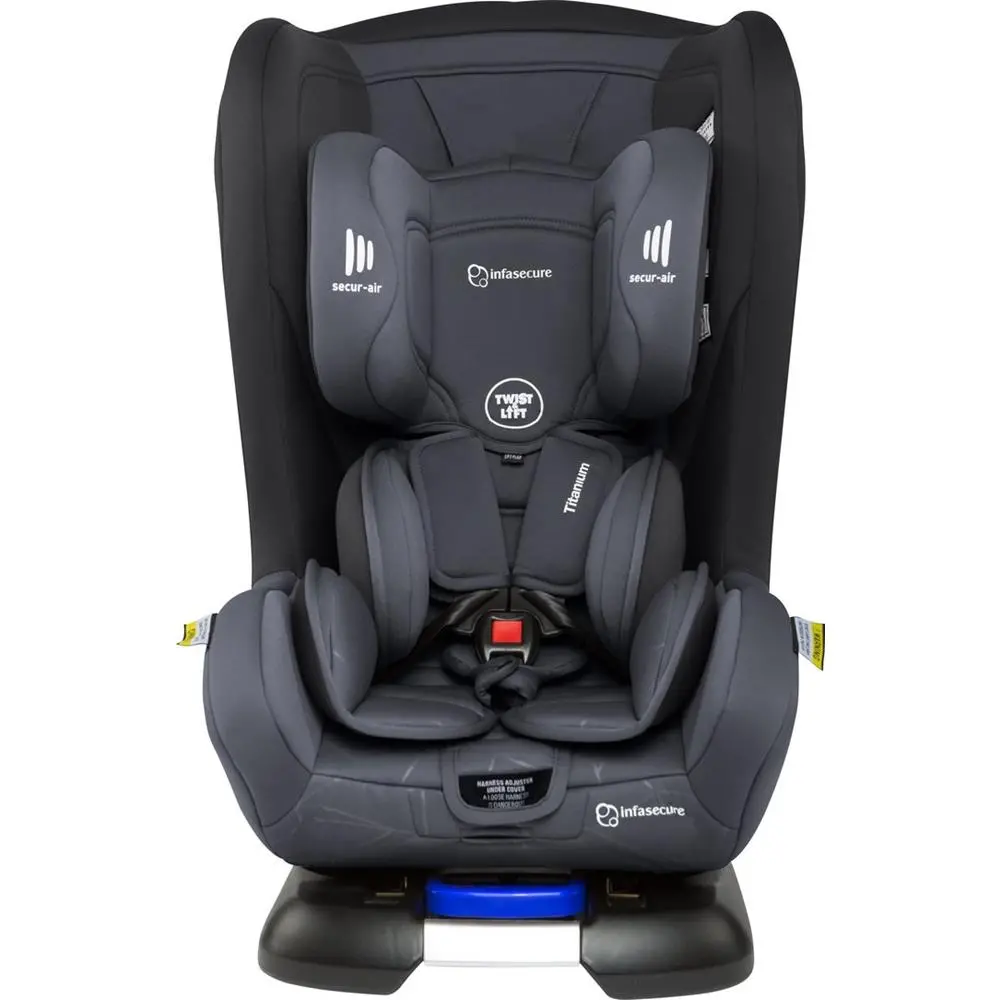 Infasecure Titanium 0-8 Years Convertible Car Seat - Slate 1