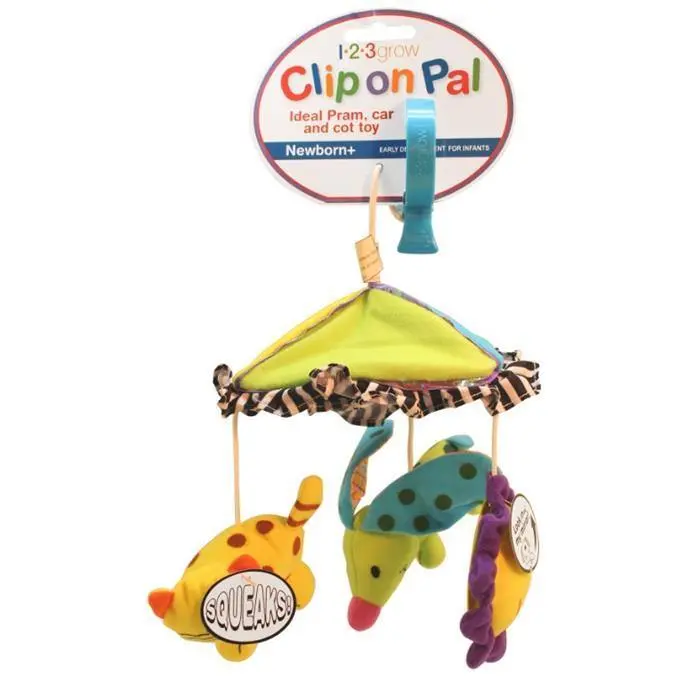 123 Grow Clip On Pal - Dog & Cat 1
