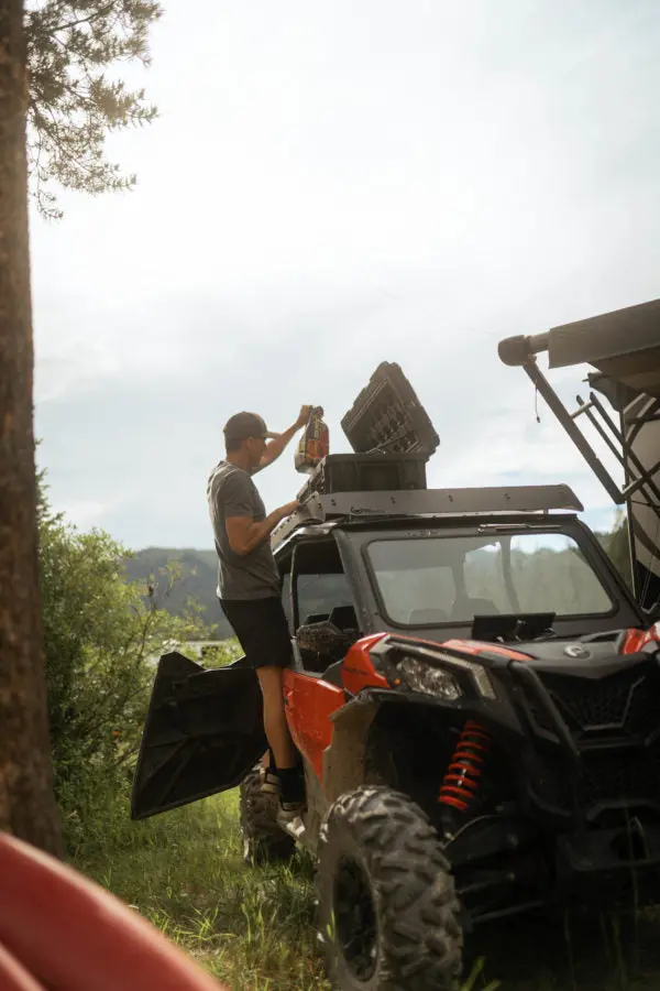 Prinsu Roof Rack For Can-Am Maverick Sport 4-Seat 2019+ 6