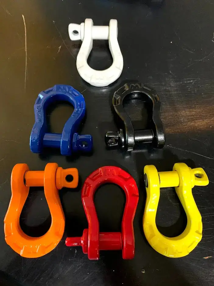 Custom Colored - 1/2 Inch Epic D-Ring Shackle - 5,500 Lb (Blemished) 1