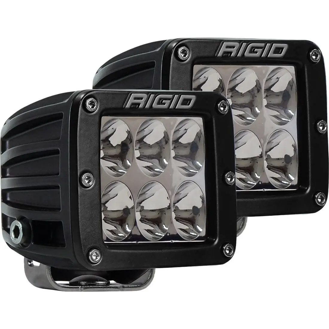 Rigid Industries D-Series Pro Specter Driving Surface Mount Black 2 Lights 1