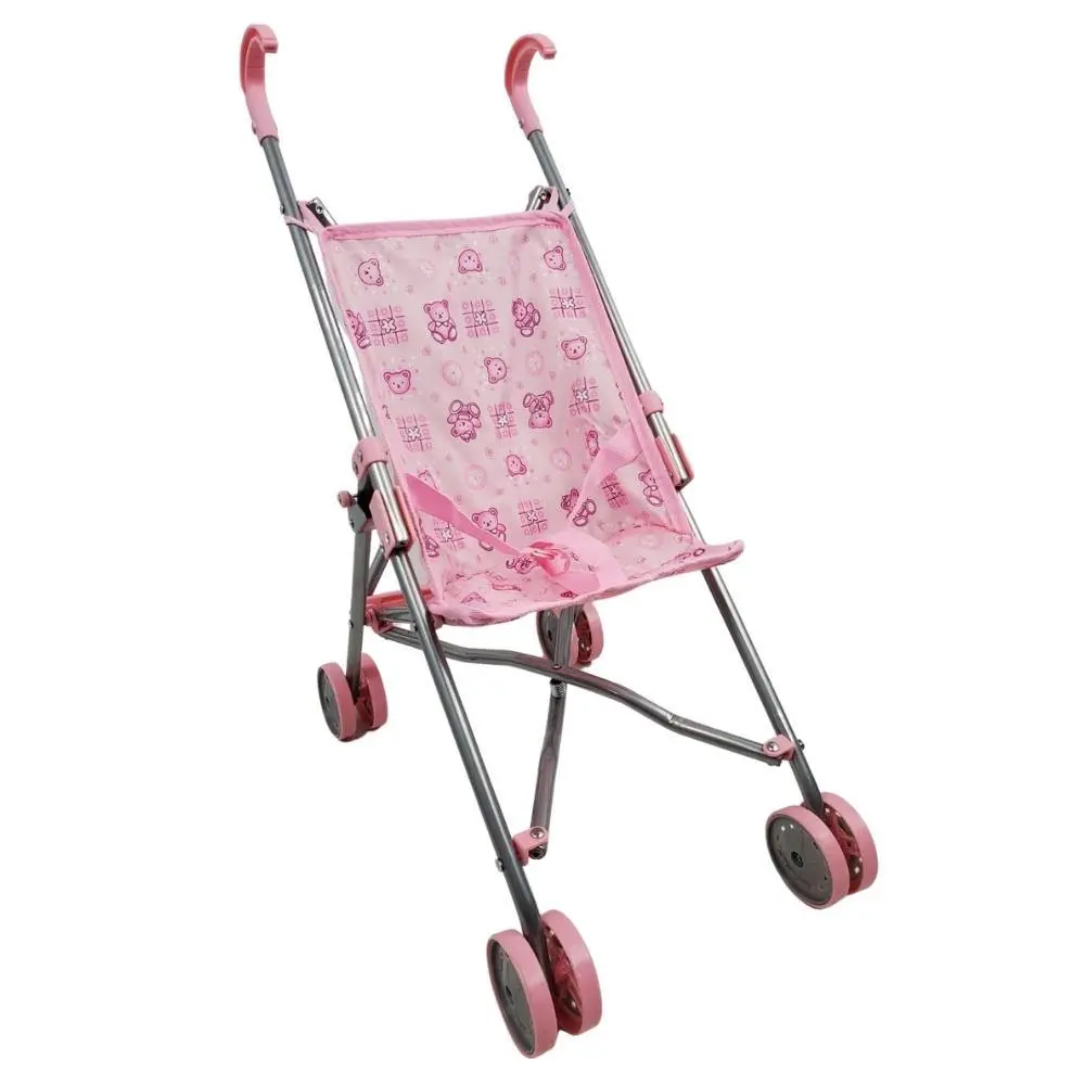 Aussie Baby Pink Doll Stroller 1