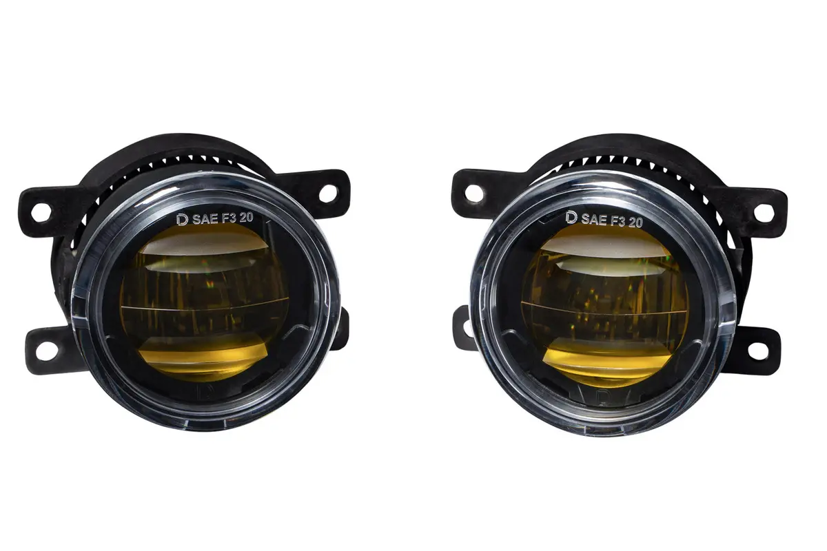 2021+ 6Th Gen Bronco Elite Series Fog Lamps Yellow 3000K (Pair) 1