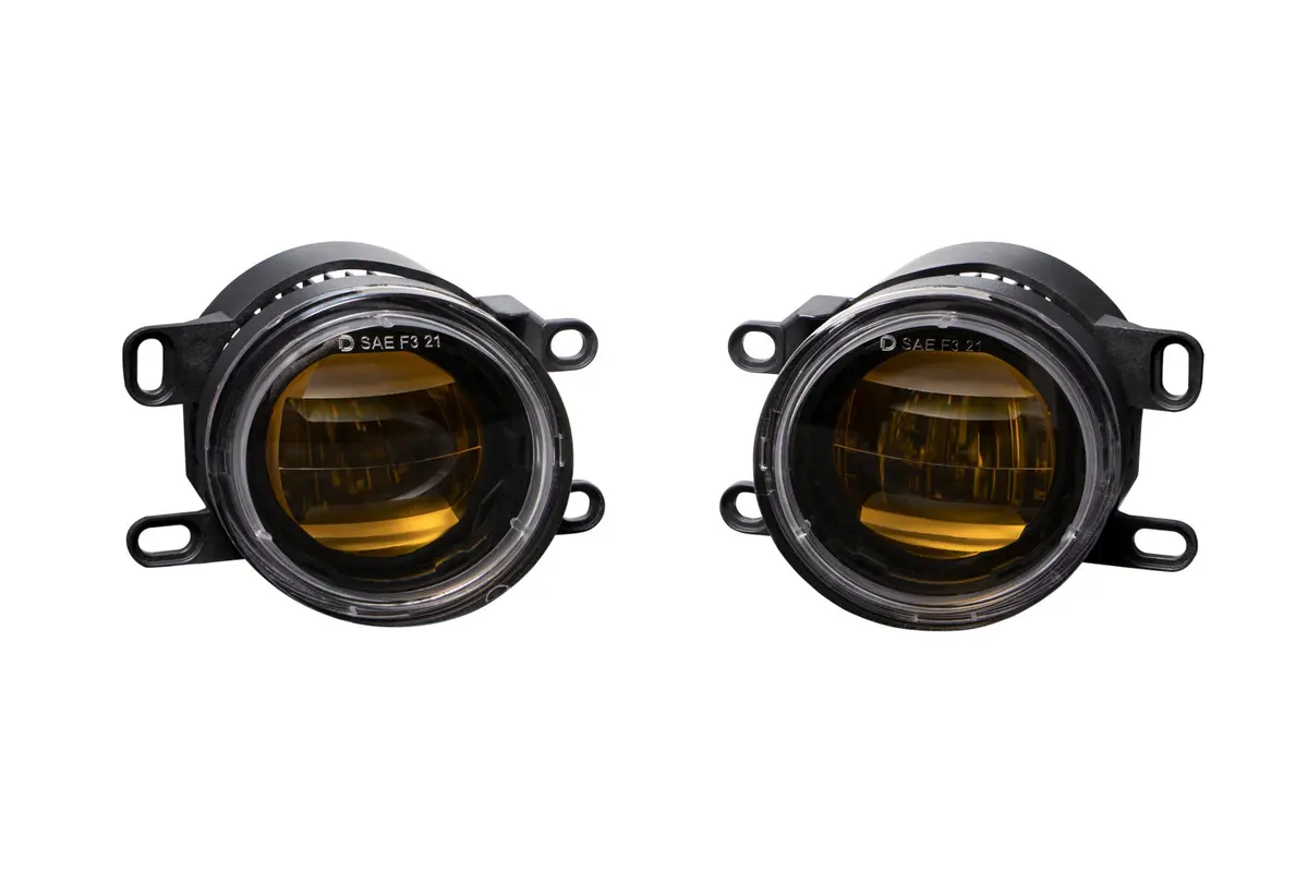 2010-2013 5Th Gen 4Runner Elite Series Fog Lamps Pair Yellow 3000K 1