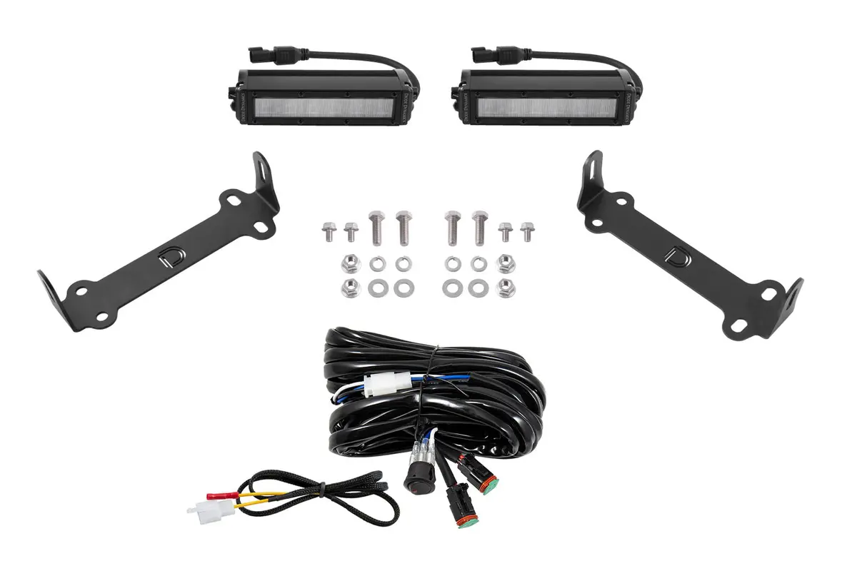 2014-2024 5Th 4Runner Stage Series Sae/Dot Led Lightbar Kit White Sae/Dot Wide 1