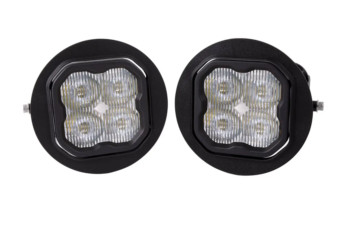 2005-2015 2Nd Gen Tacoma Ss3 Led Fog Light Kit White Sae Fog Max W/ Backlight 1