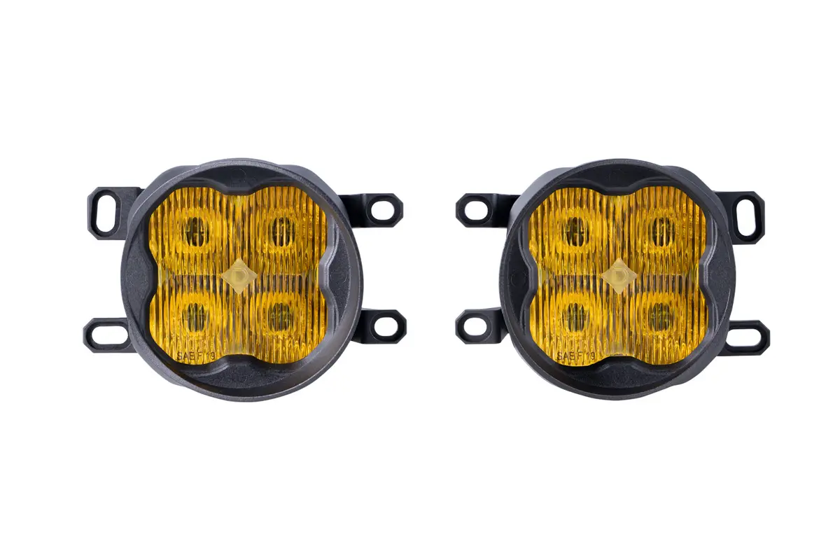 2010-2013 Gx460 Ss3 Led Fog Light Kit, Yellow Sae Fog Max With Backlight 1