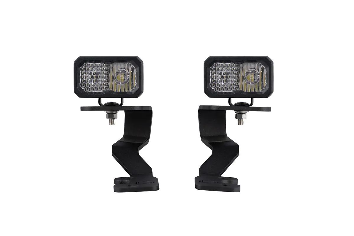 2022+ 3Rd Gen Tundra Stage Series Ditch Light Kit C2 Sport Diode Dymanics White Combo 1