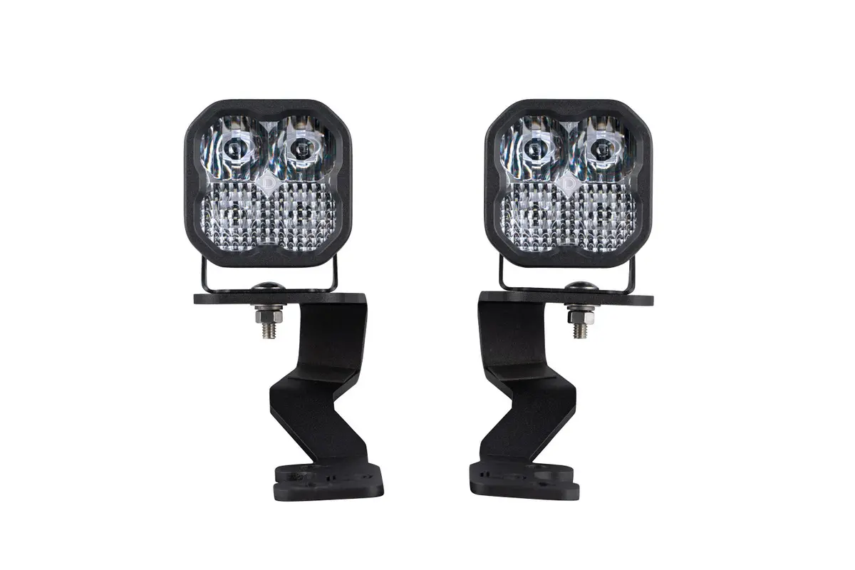2022+ 3Rd Gen Tundra Stage Series Ditch Light Kit Ss3 Pro Diode Dymanics White Combo 1