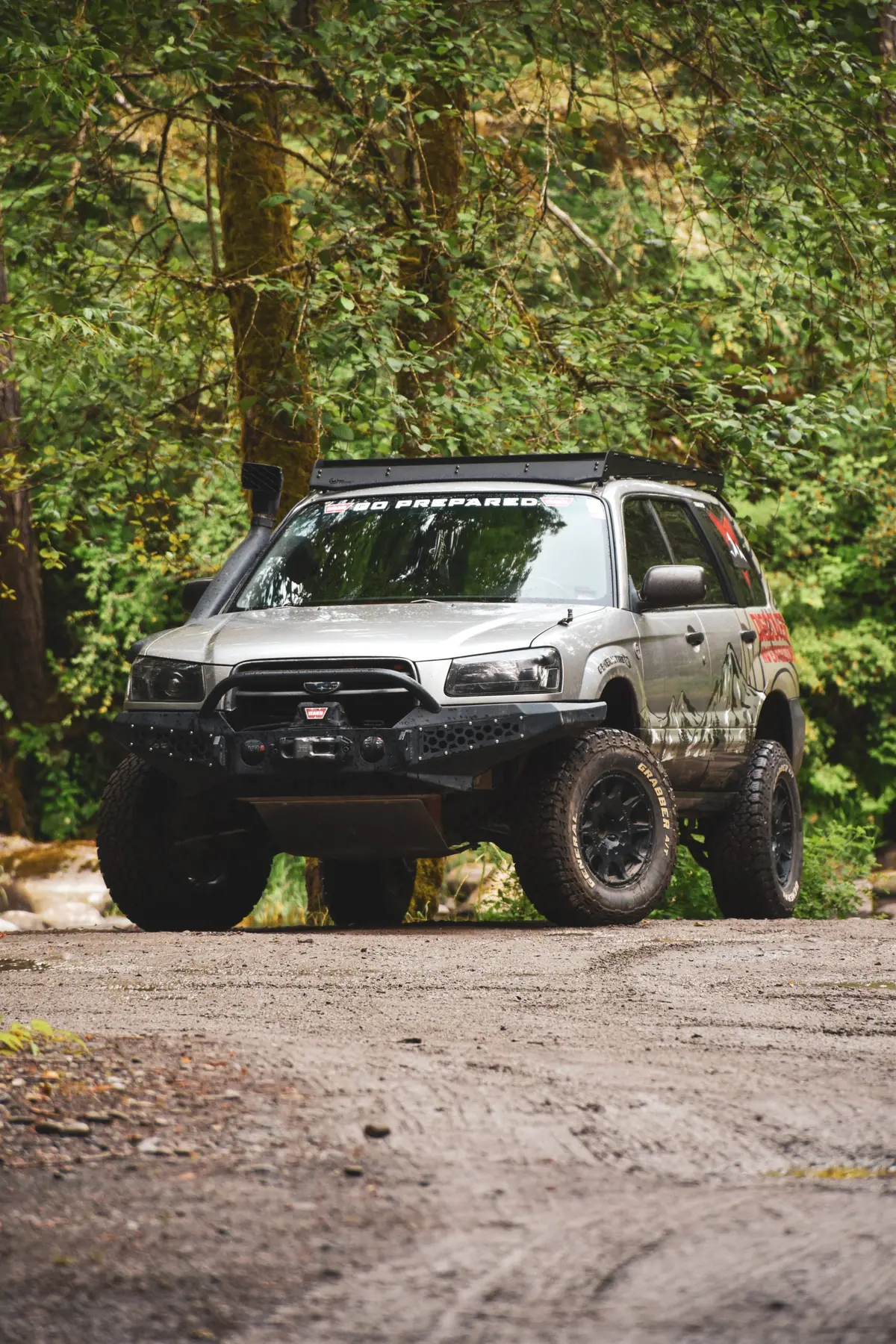 Prinsu Roof Rack For Subaru Forester 2Nd Gen 2003-2008 1