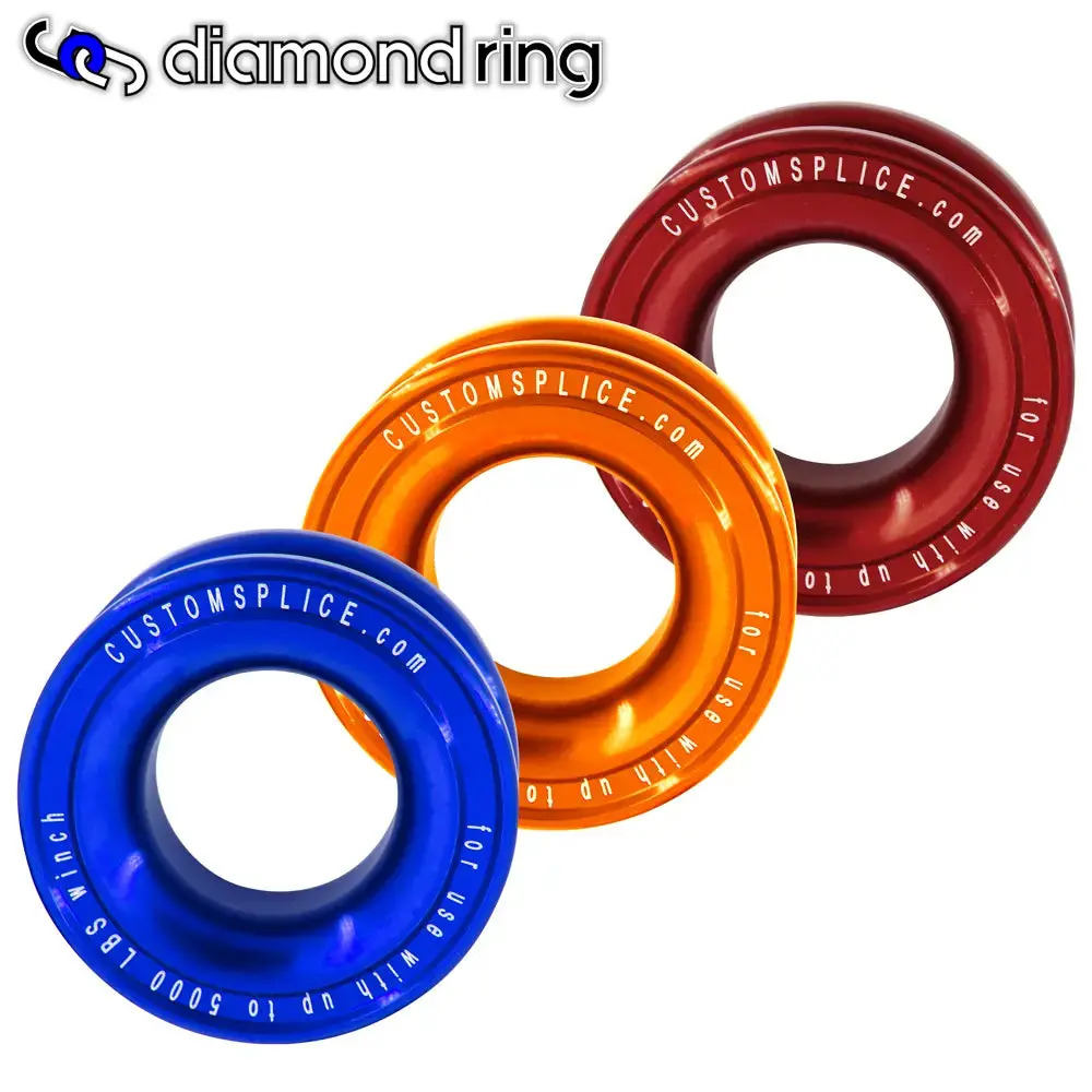 Diamond Recovery Ring - Soft Shackle Pulley 1