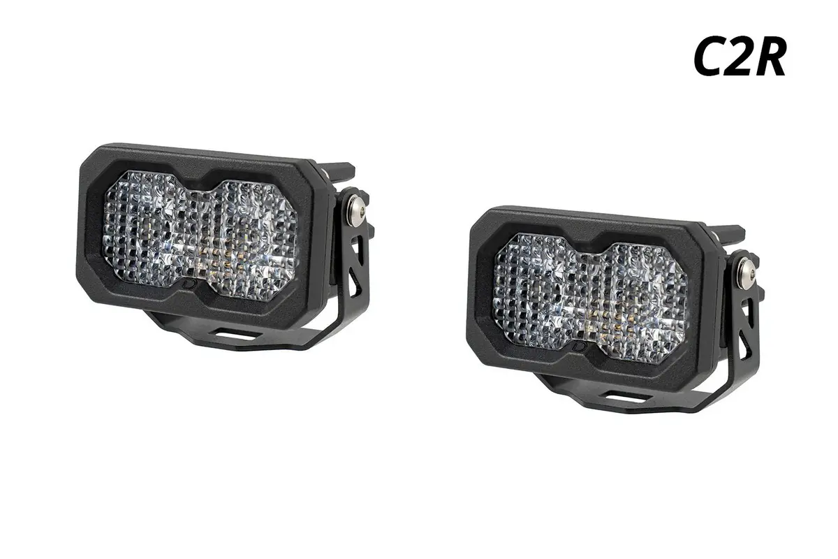 Diode Dynamics C2r White Flood Led Pod (Pair) 1