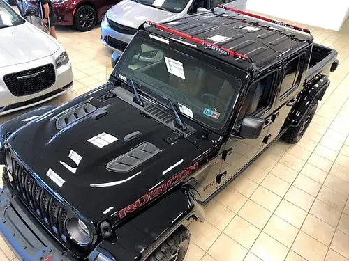 Exposed Racks 9755 Red No Drill Roof Rack For Hard Top Jeep Jl/Jt/Jlu 1