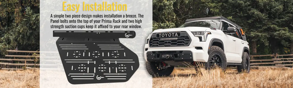 Prinsu Accessory Panel For 2025 Toyota 4Runner - Driver & Passenger 1