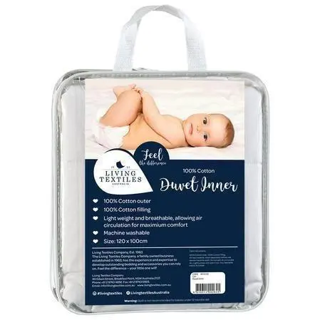 Living Textiles Cot Duvet Inner 1