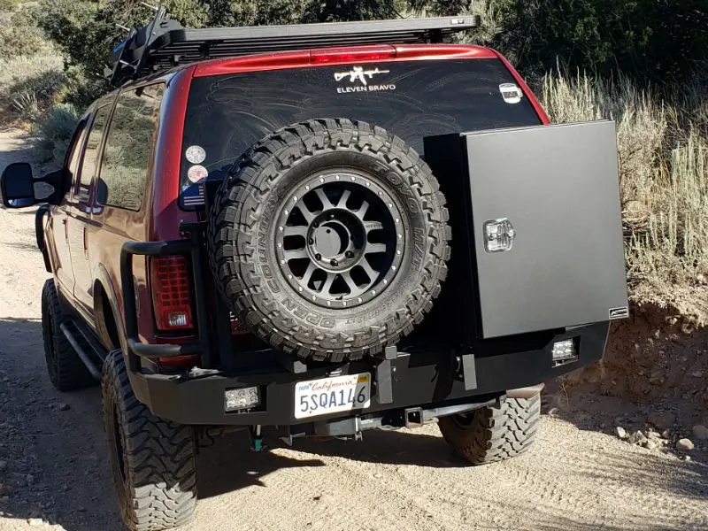 Aluminess Rear Bumper For Ford Excursion 1999-2005 1