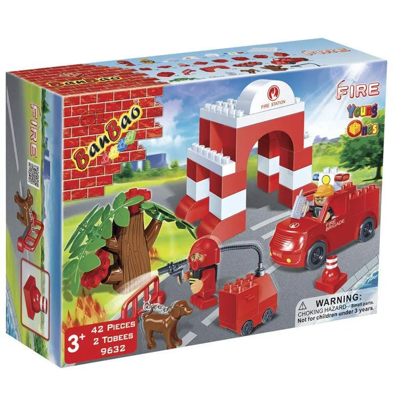 Banbao Young - Fire Fighter 9632 1