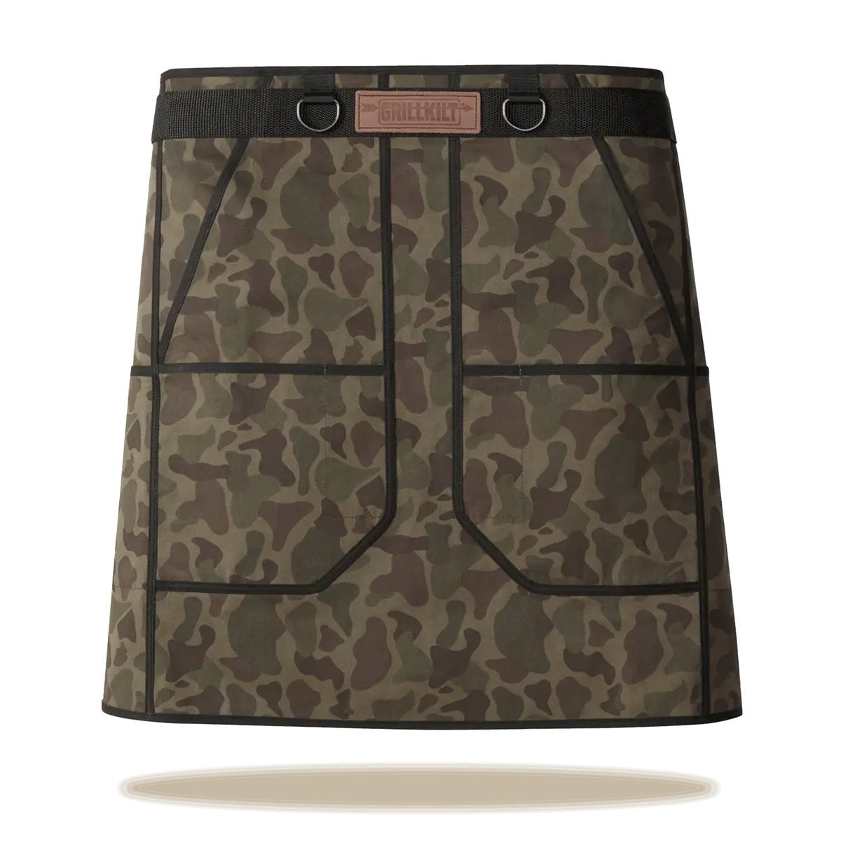 Grillkilt Grilling Apron - Vintage Camo 1