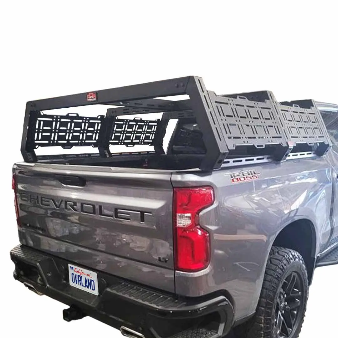 Ruff Rax 2014-2019 Chevy Silverado / Gmc Sierra 1500 5.7 Ft Bed Rack 1