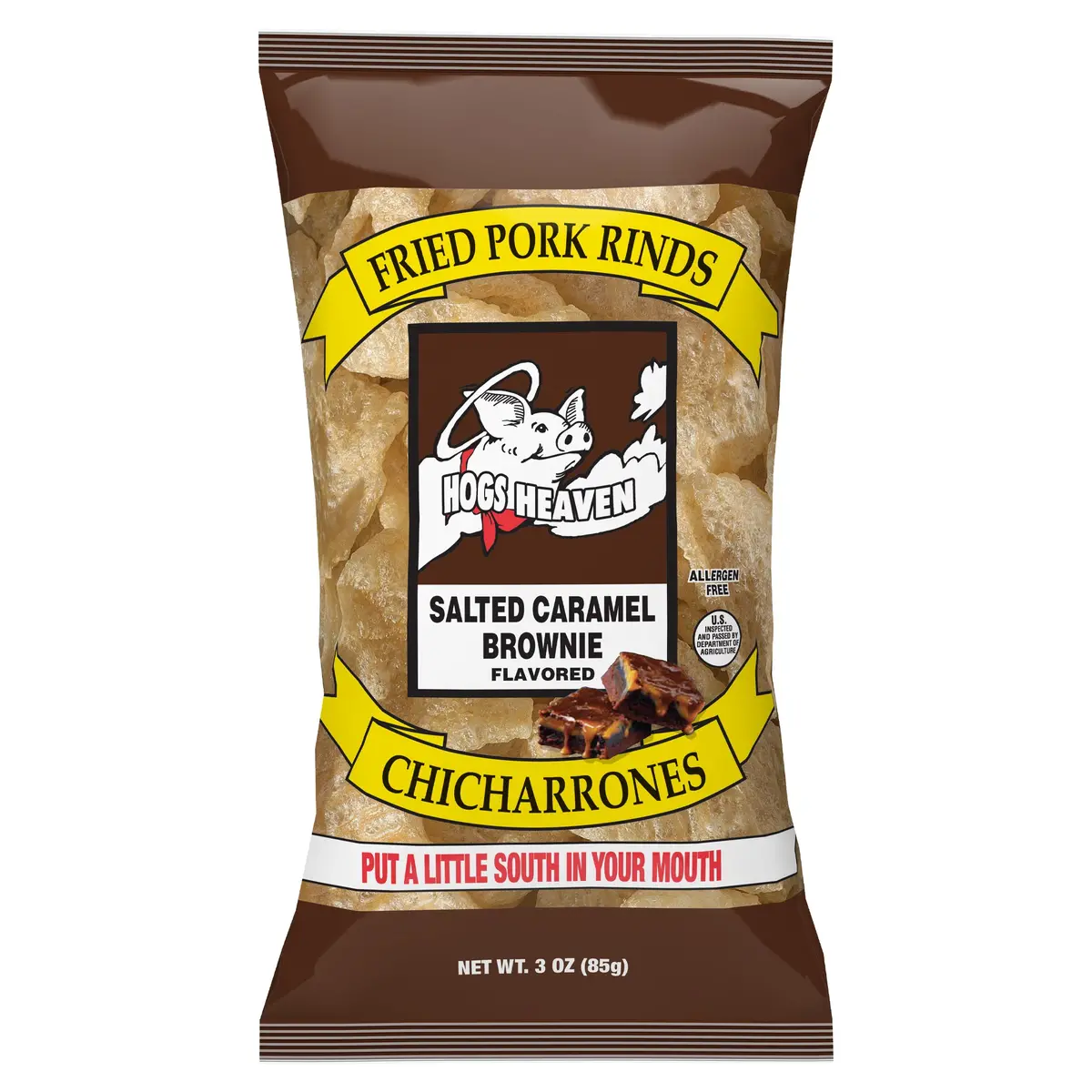 Salted Caramel Brownie Pork Rinds 1
