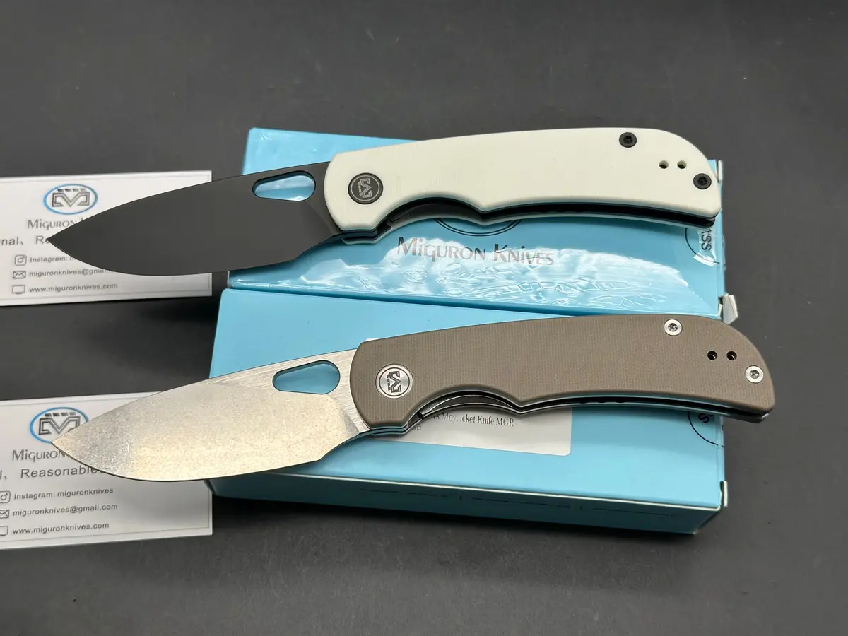 2 Knife Combo (2 Miguron Moyarl Liner Locks) 1