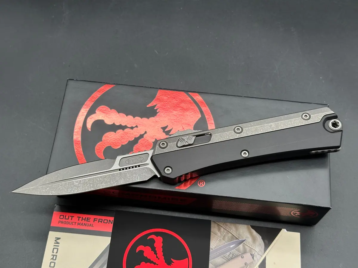 Microtech Glykon Black/Greybayonet Apocalyptic 1