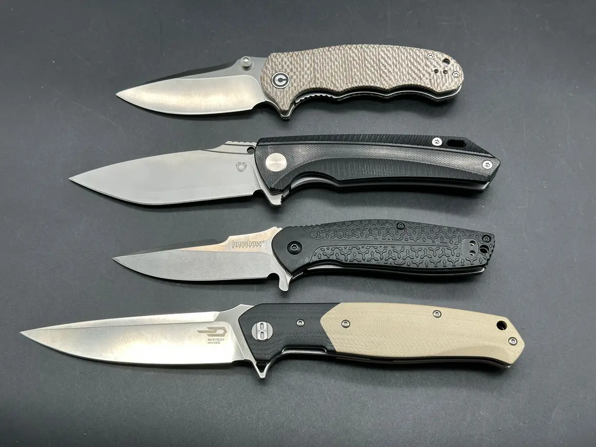 4 Knife Bundle Civivi,Sixleaf,Kershaw,Bestech 1