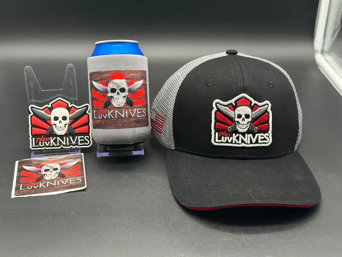 Ltk Luvthemknives Hat (Baseball Cap) Adjustable Size Includes Luvthemknives Swag Pack 1