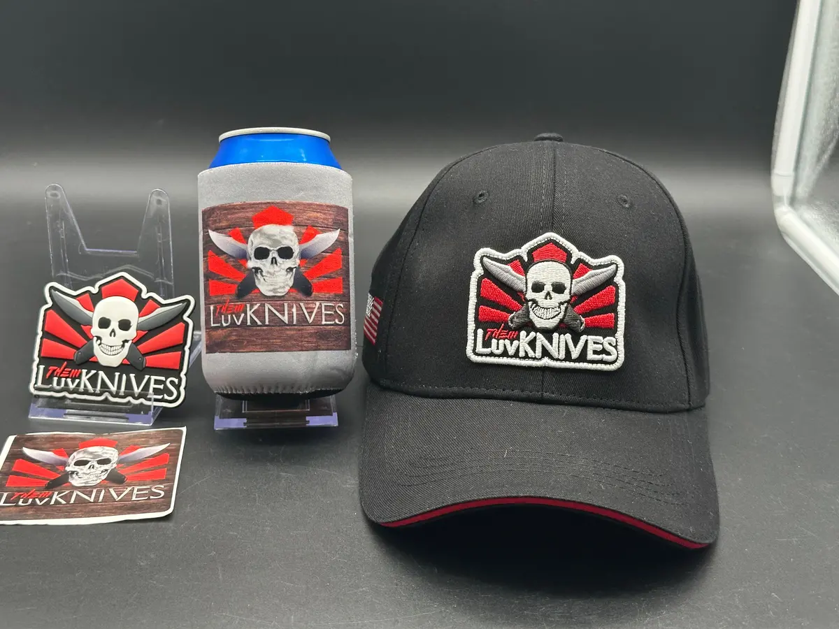 Ltk Luvthemknives Hat (Baseball Cap) Adjustable Size Plus Swag Pack 1