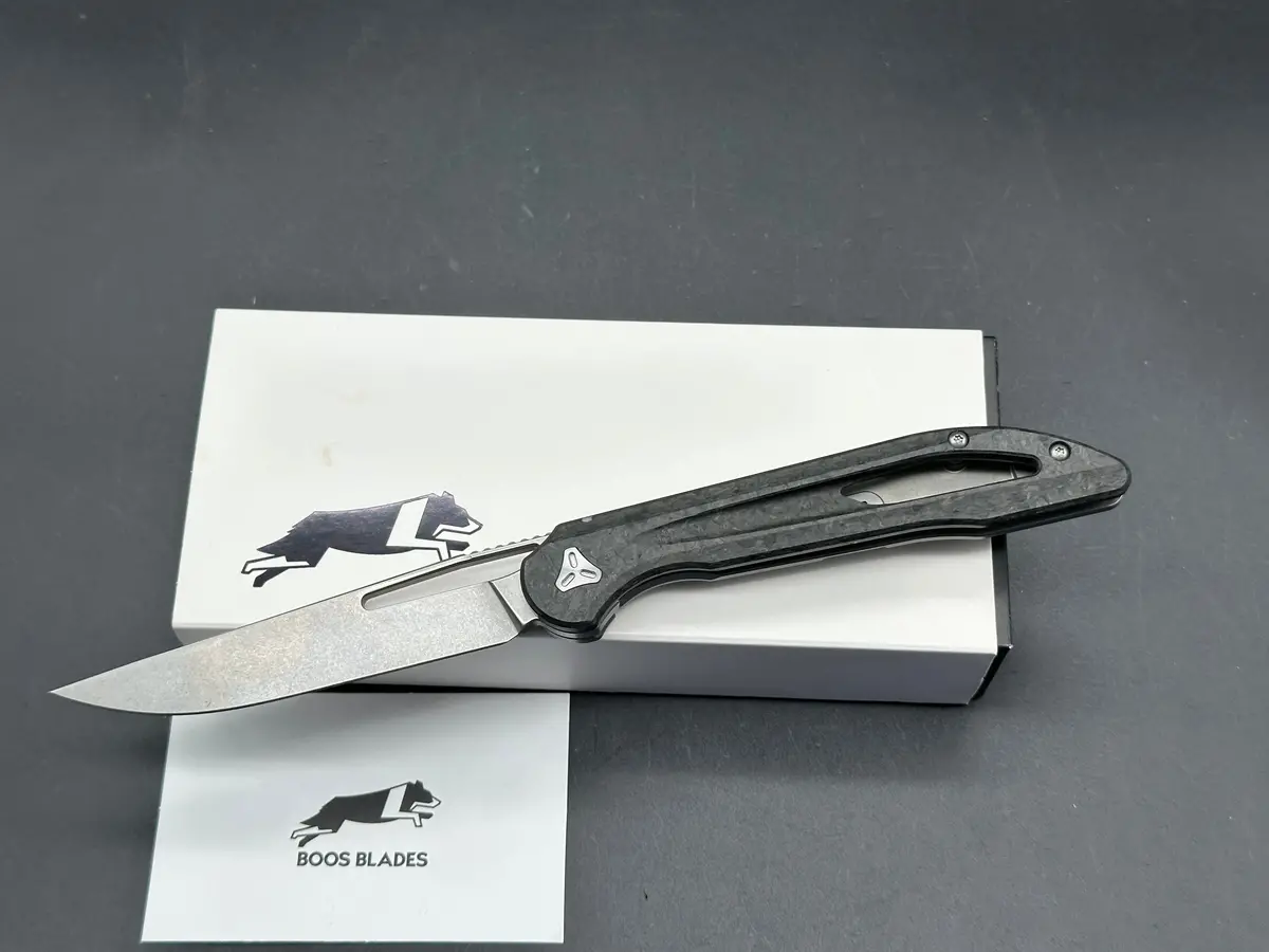 Boos Blades Smoke V2.0 M390 / Shred Cf 1
