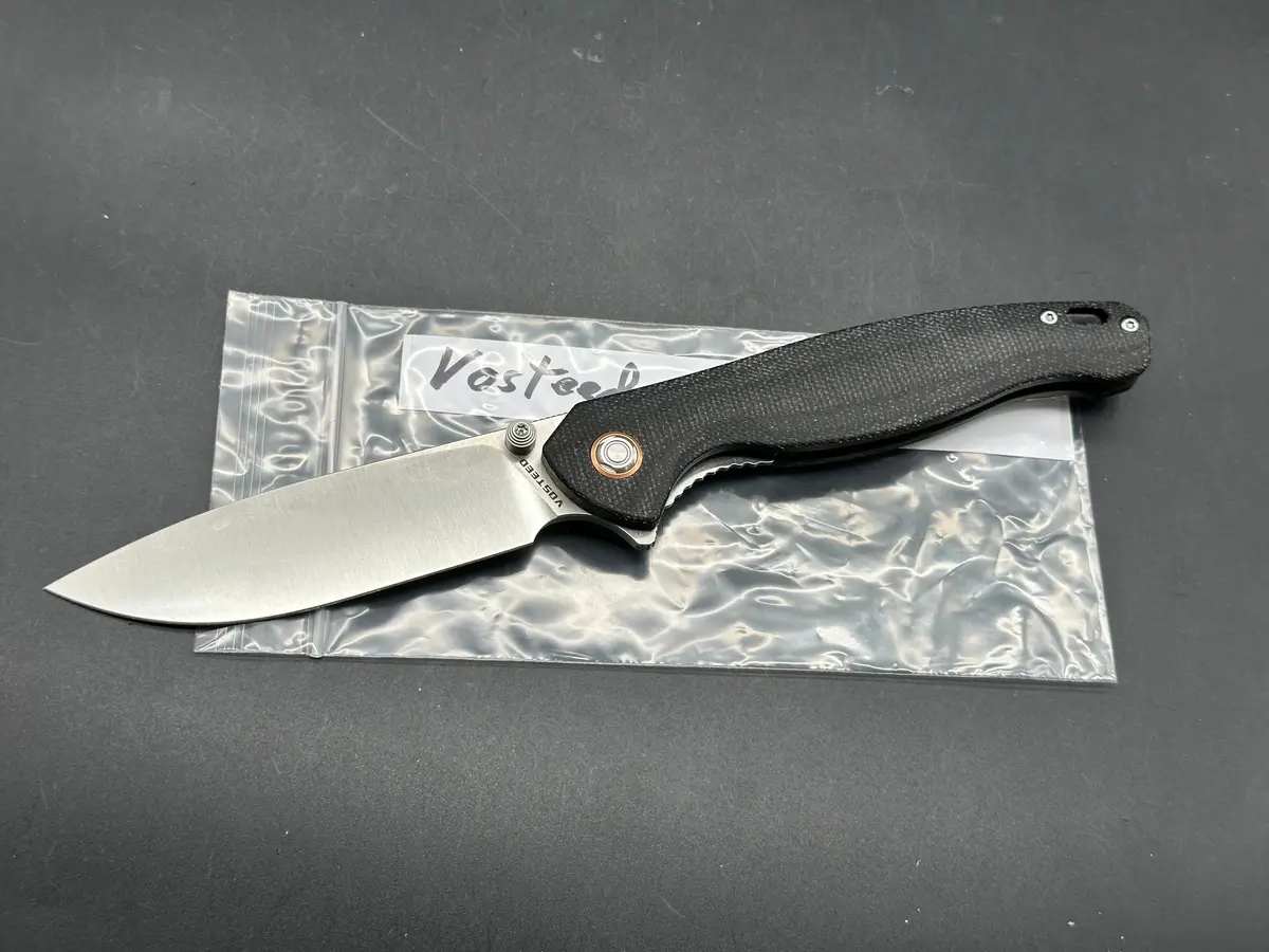 Vosteed Labrador Black Micarta Handle W/154Cm Blade 1