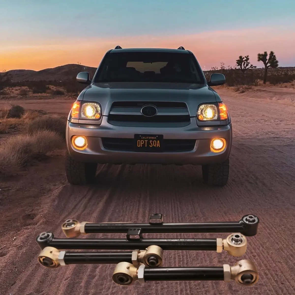 2001-2007 Sequoia Opt Offroad Rear Adjustable Control Arms 1