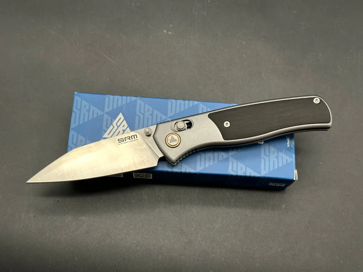 Srm 259L Medal Folding Knife Ambi Lock 1