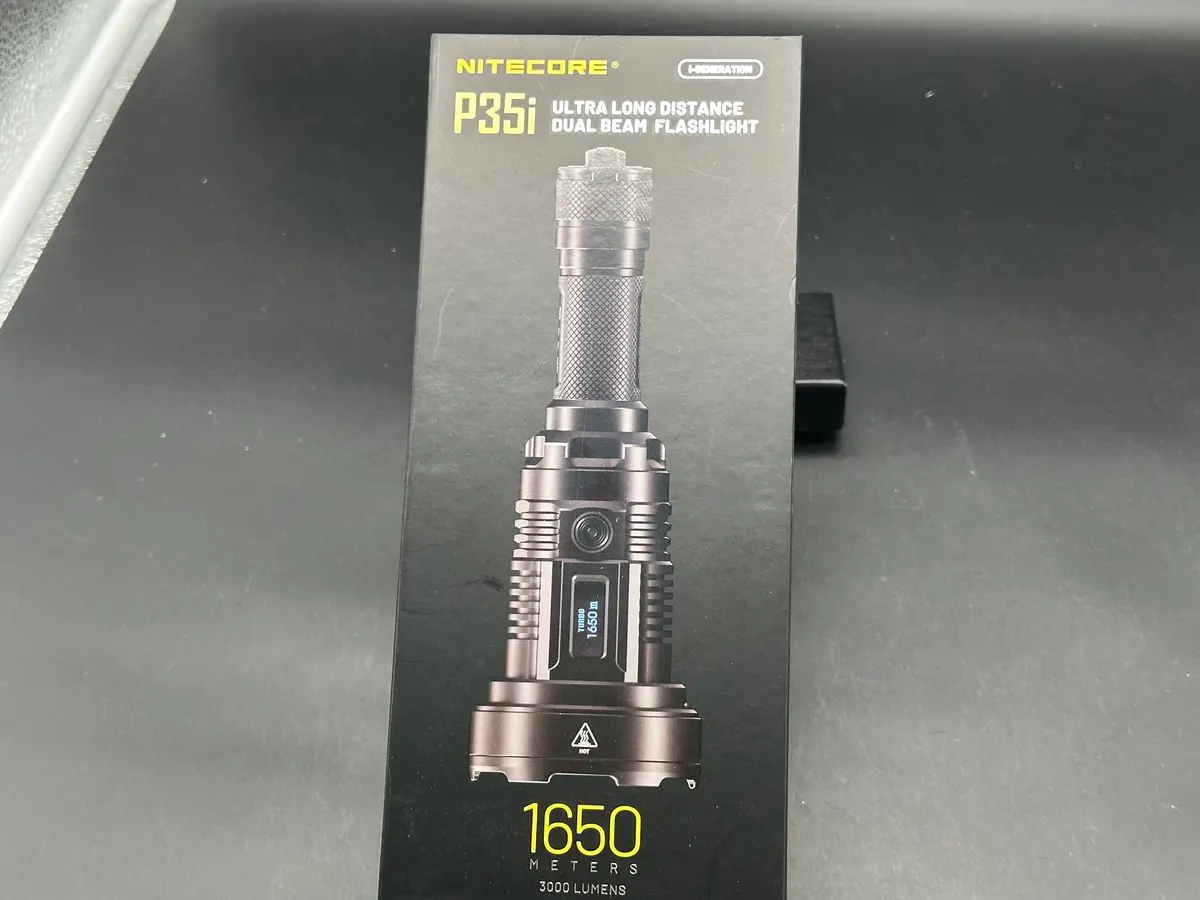 Nitecore P35i 3000 Lumen 1804 Yard Rechargeable Lep Flashlight 1