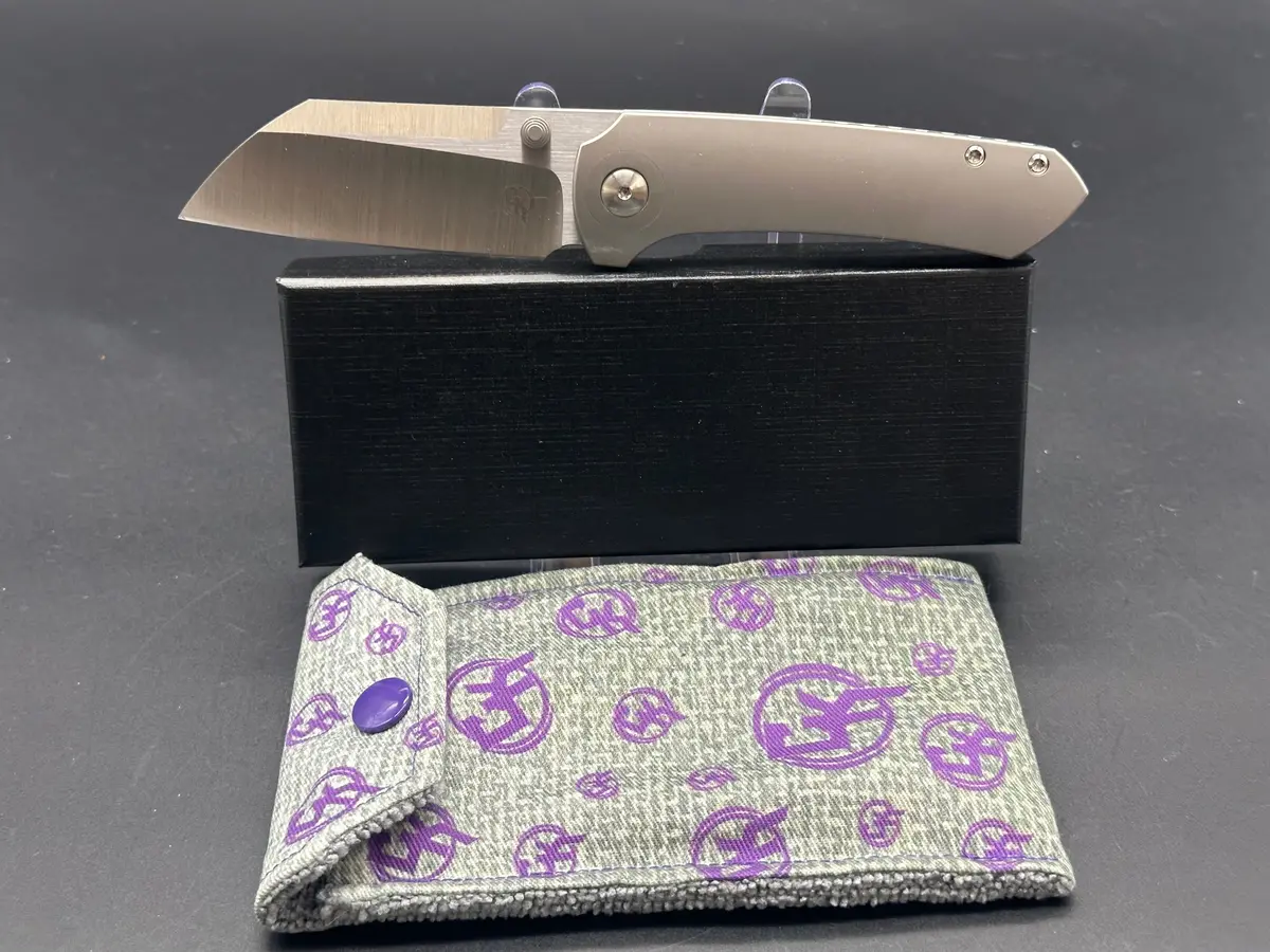Christensen Ck Knifeworks Maverick Titanium 1