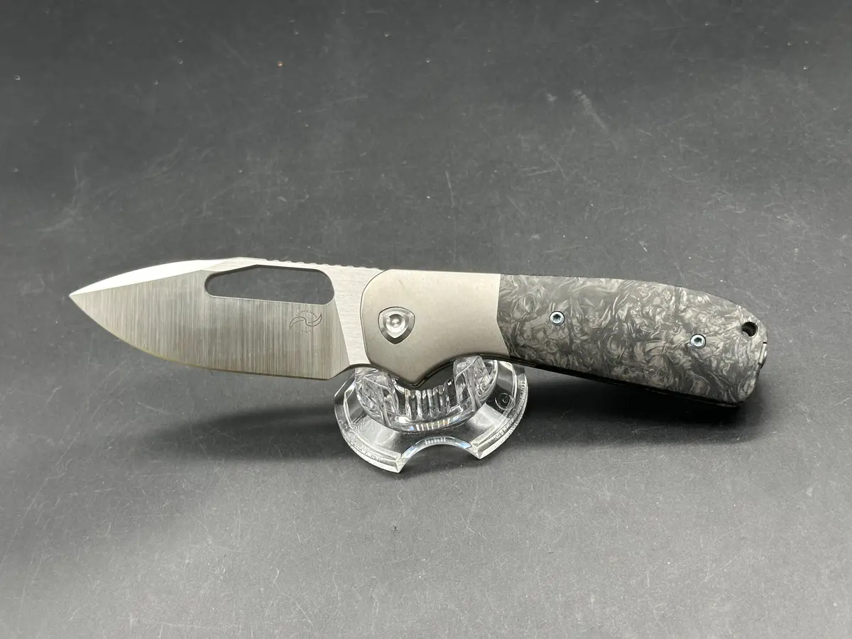 Liong Mah Field Duty 3.5 #20 Titanium/Cf Handle With S90v Blade 1
