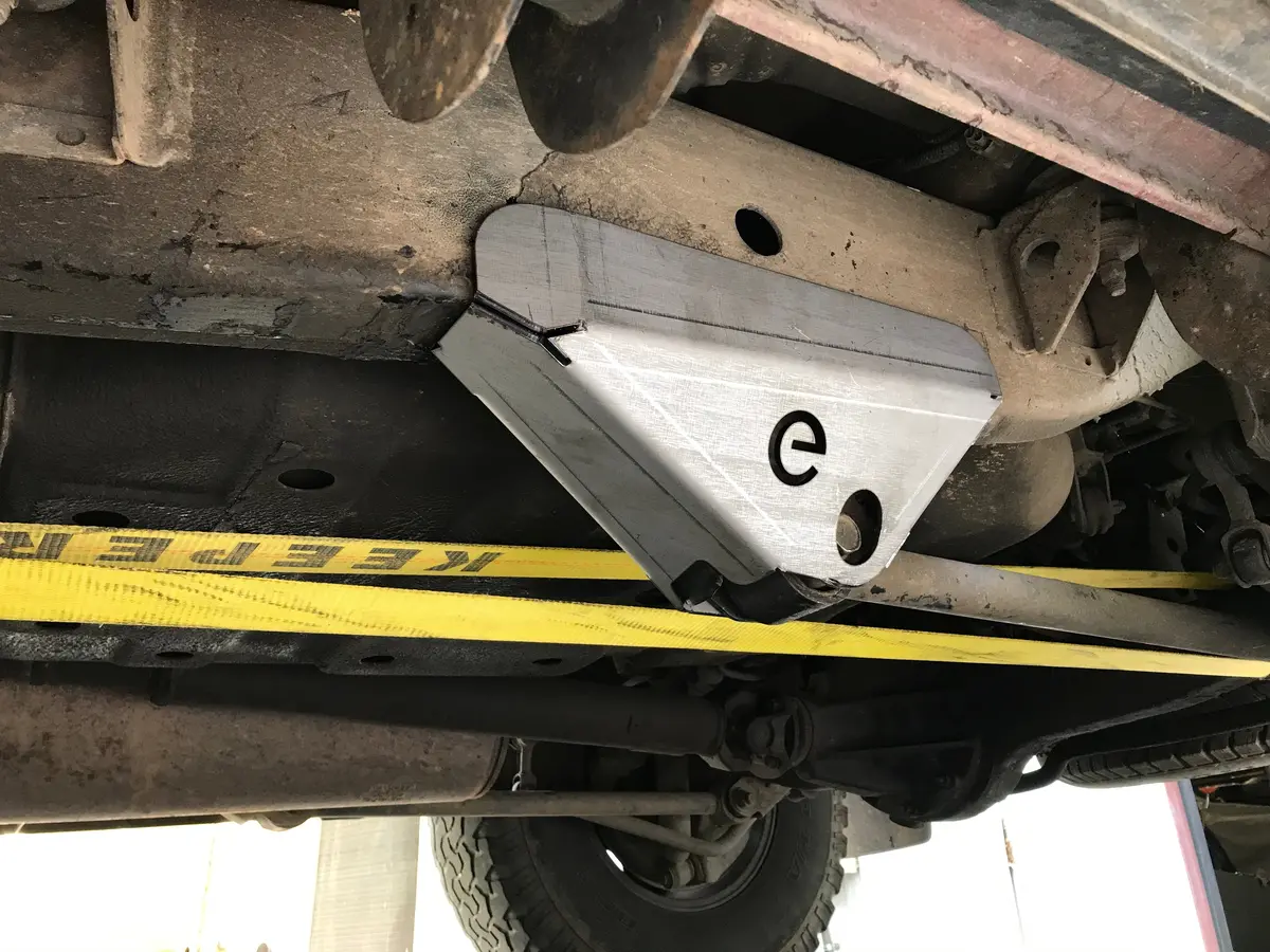 Srq Fab Lower Link Skid (Lls) For Land Cruiser 80 Series 1