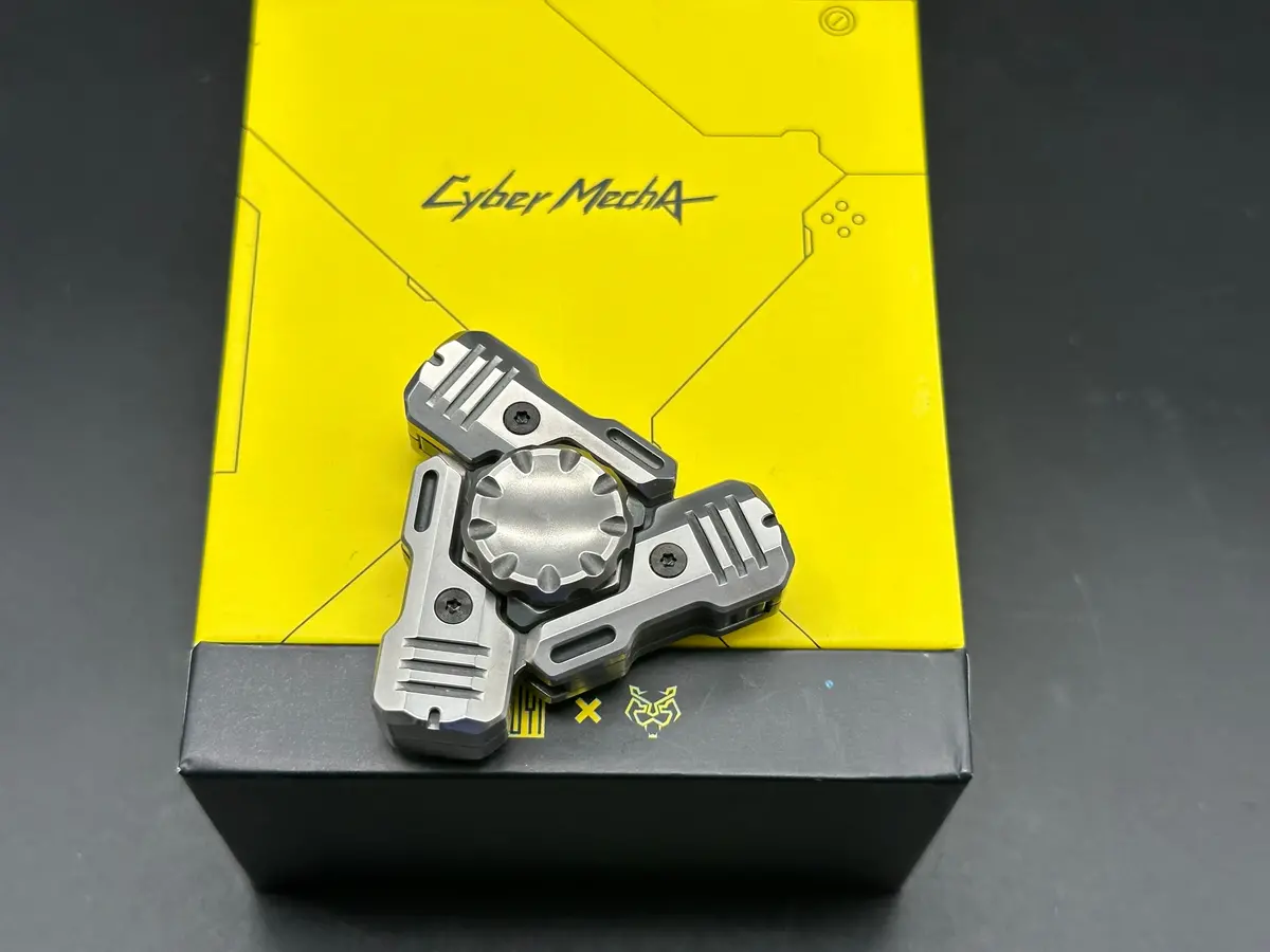 Tigird Edc Sonic Fidget Spinner Stainless Steel Version 2