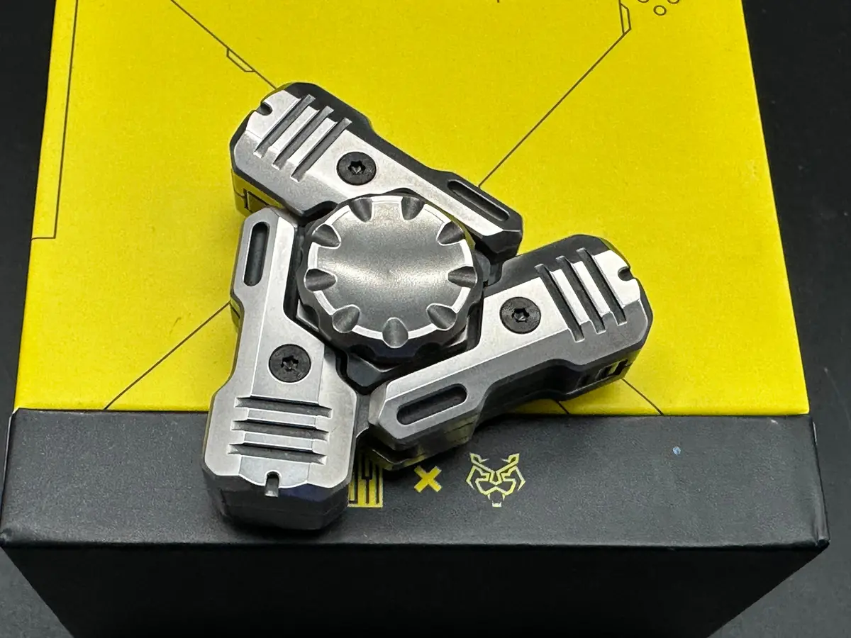 Tigird Edc Sonic Fidget Spinner Stainless Steel Version 1