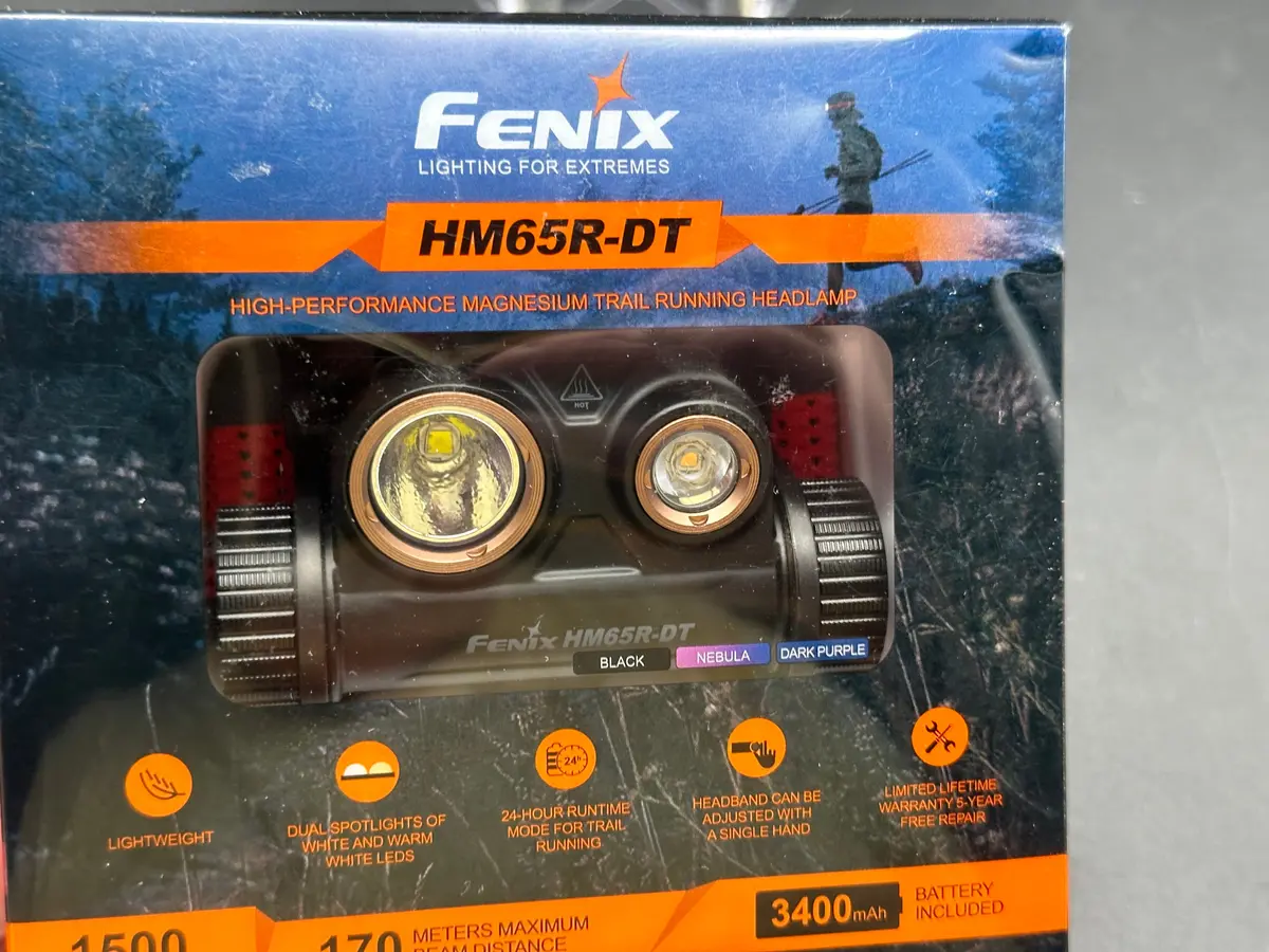 Fenix Hm65r-Dt 3400Mah Battery 1500 Lumens 1