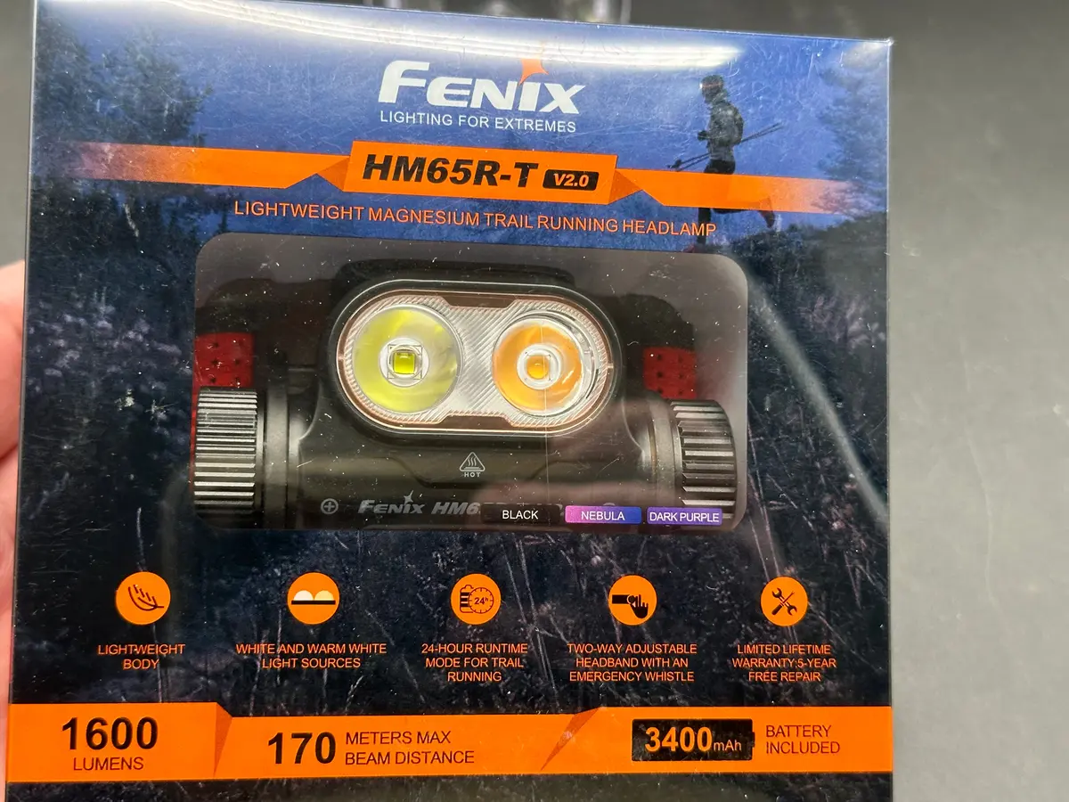 Fenix Hm65r-T V2 3400Mah Battery 1600 Lumens 1
