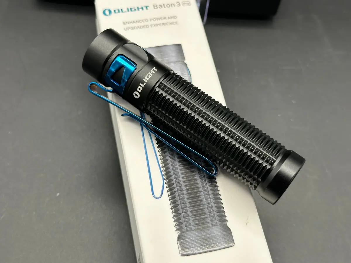 Olight Baton 3 Pro 1500 Lumen Rechargeable Flashlight 1