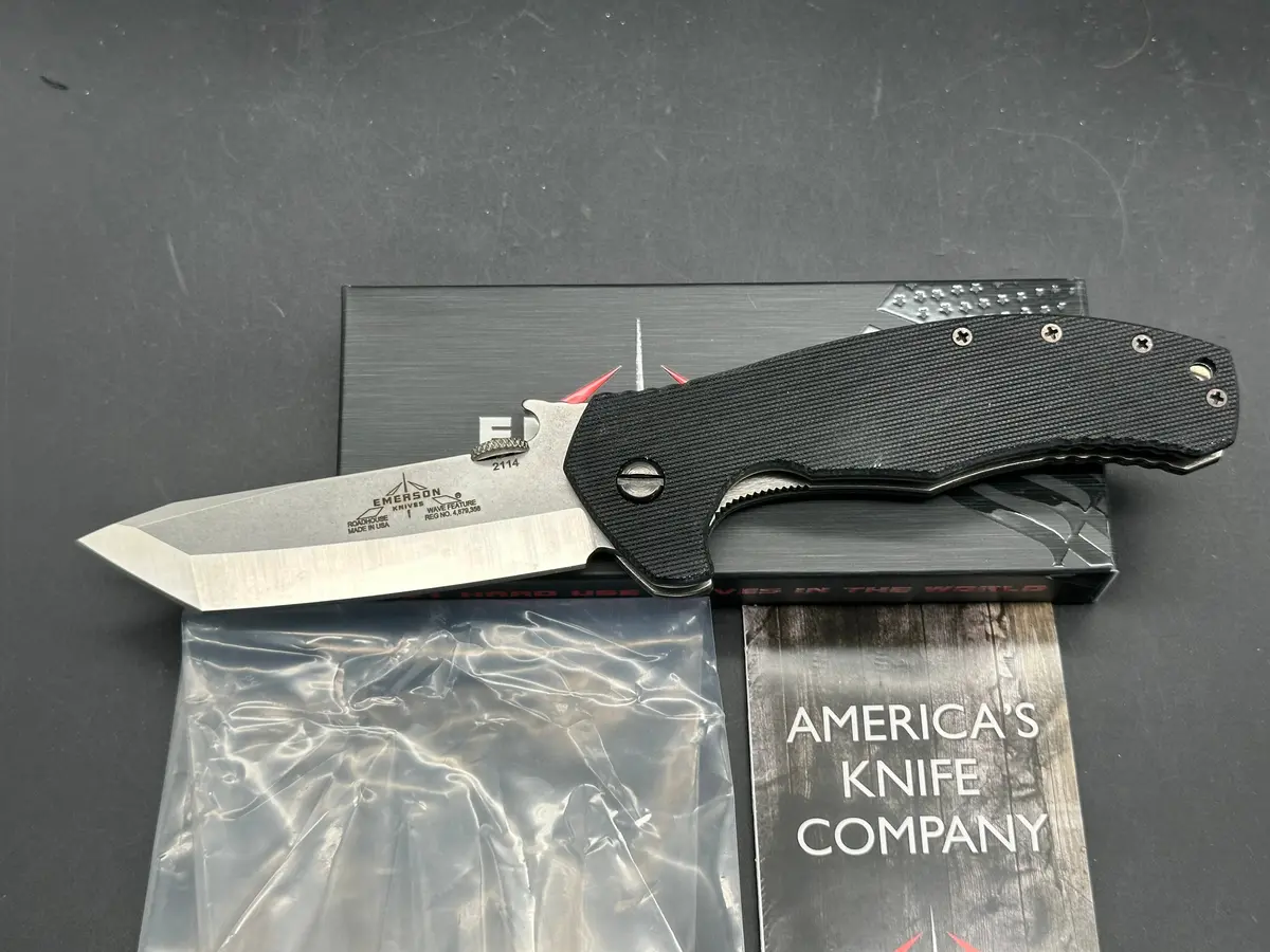 Emerson Roadhouse Sf Black G10 / 154Cm 1