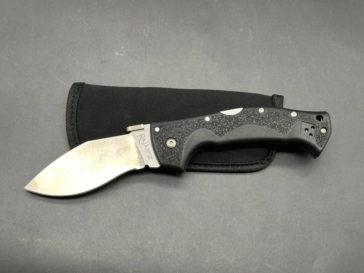 Cold Steel Rajah Iii Folding Knife (3.5" Stonewash) 1