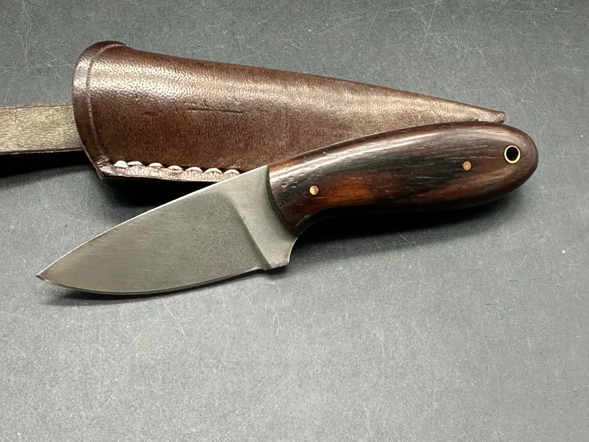 Younique Design Small Paring Knife W/Wootz Steel Blade 1