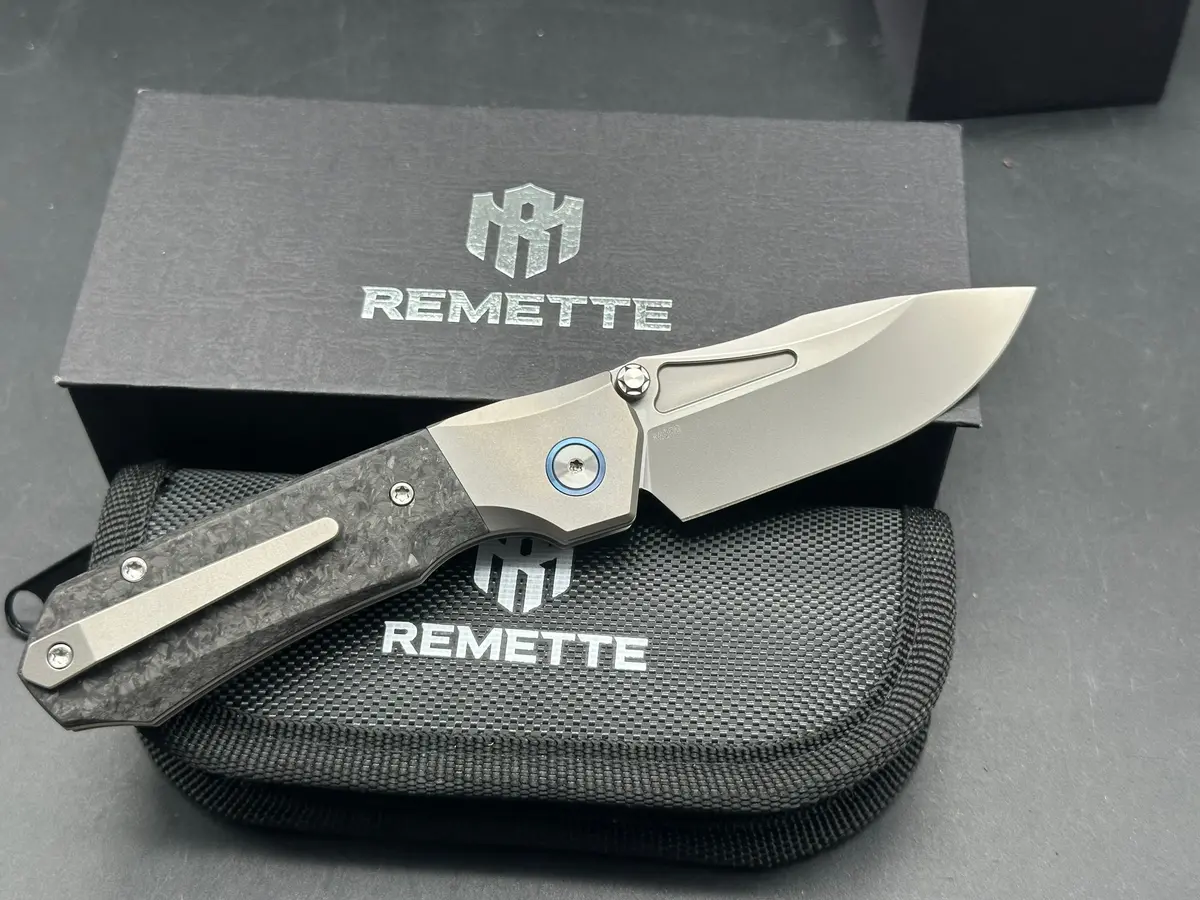 Remette Rhino Series M390 Folding Pocket Knife 2