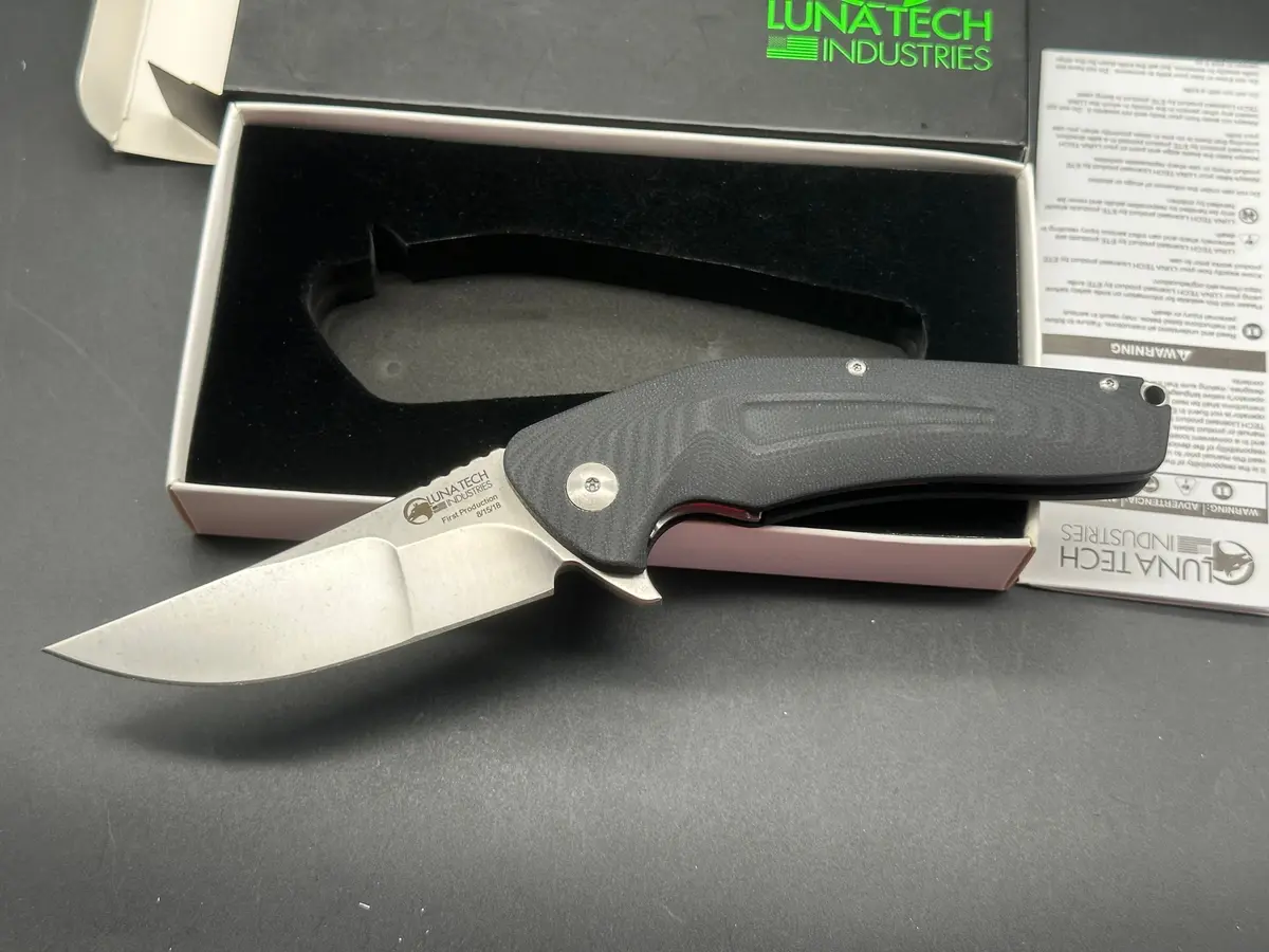 Luna Tech 3.6" Brous Folding Knife 1