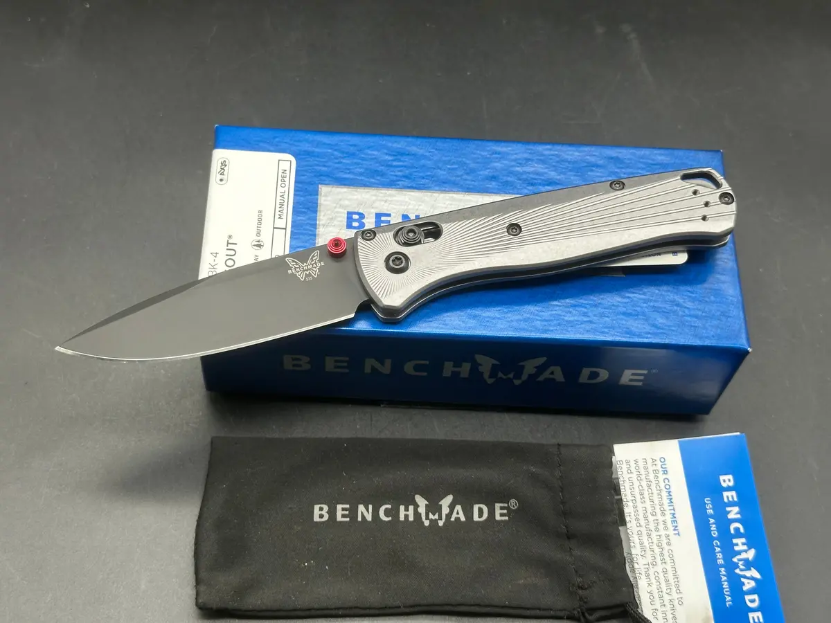 Benchmade Bugout In M390 And Aluminun Milled Scales 1